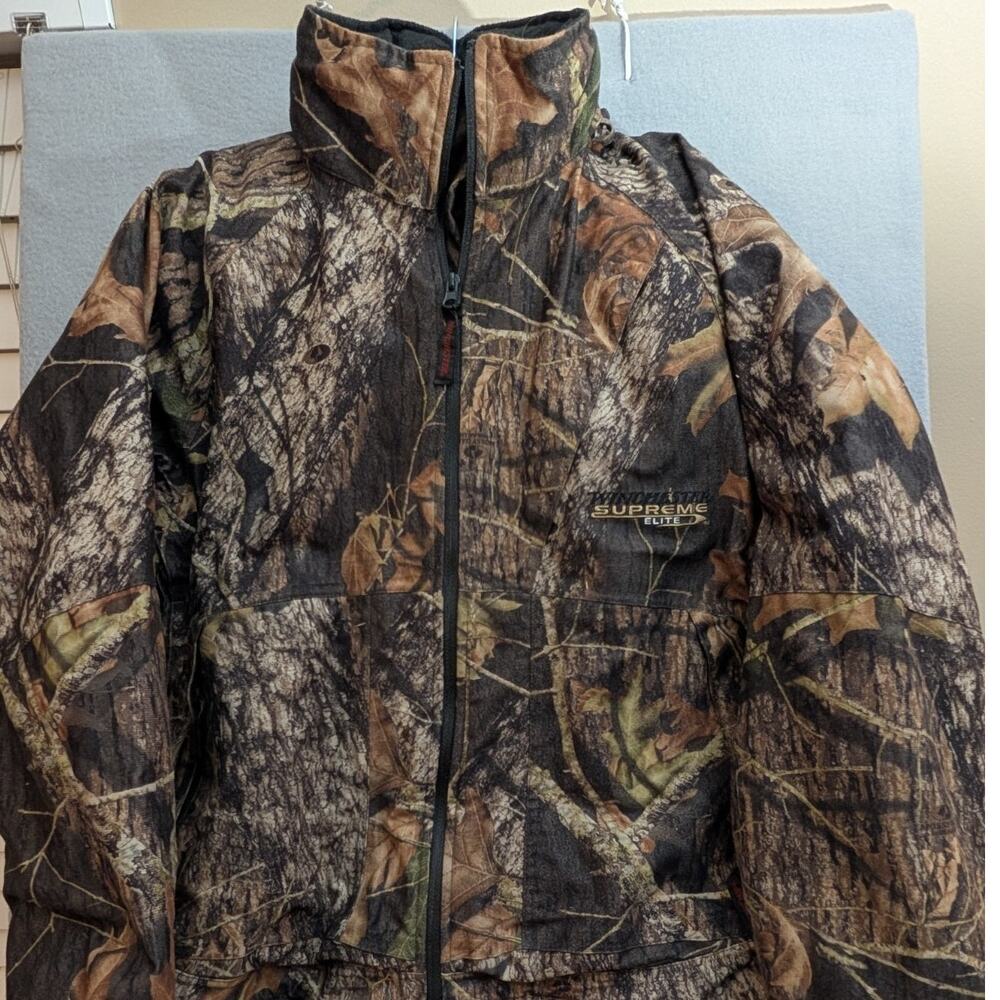 Winchester Men's L Supreme Elite Fleece Insulated Jacket Vintage, Camo Realtree